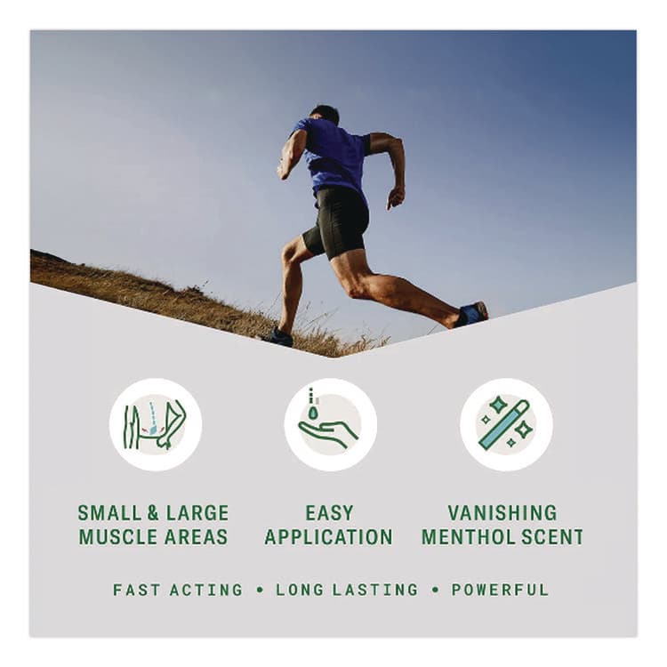 PERFORMANCE HEALTH Professional Colorless Roll-On Topical Analgesic Pain Reliever, 3 oz Roll-On (BIF420412) thumbnail 4