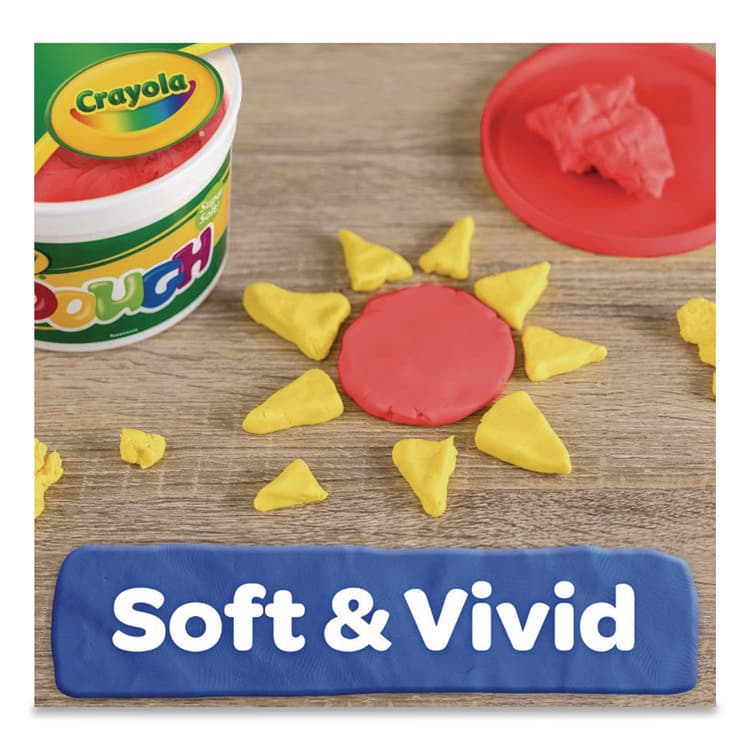 BINNEY & SMITH / CRAYOLA Modeling Dough, Red, 3 lb Bucket (CYO430830) thumbnail 4