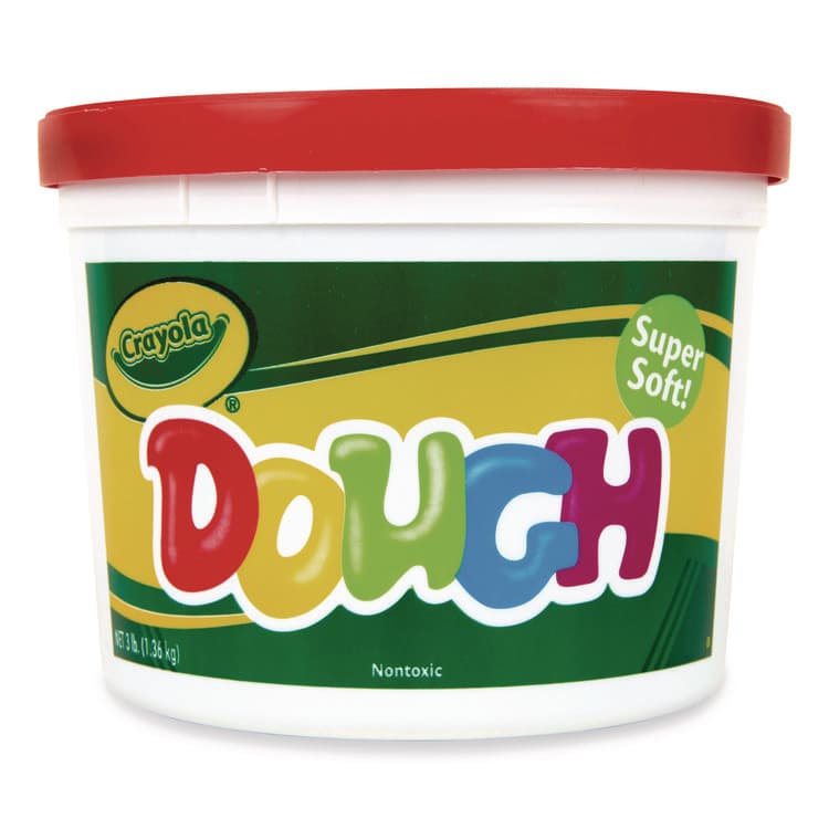 BINNEY & SMITH / CRAYOLA Modeling Dough, Red, 3 lb Bucket (CYO430830)