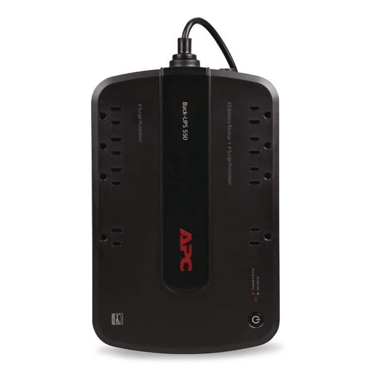 AMERICAN POWER CONVERSION Back-UPS ES 550VA System, 8 Outlets, 550 VA, 365 J (SEU733726) thumbnail 4