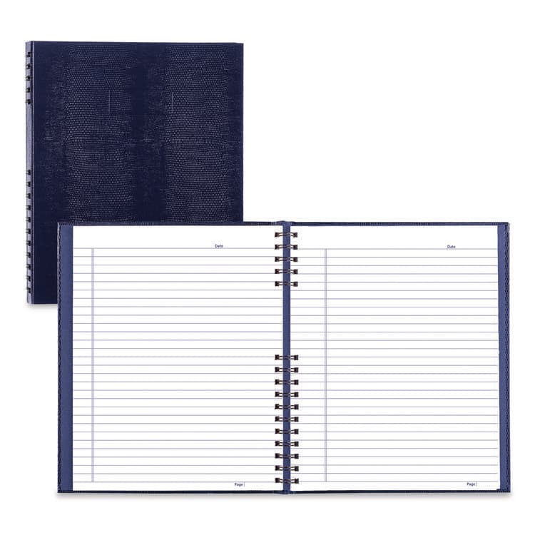 REDIFORM OFFICE PRODUCTS NotePro Notebook, 1-Subject, Wide/Legal Rule, Indigo Blue Cover, (100) 10.75 x 8.5 Sheets (REDA10200BLU)