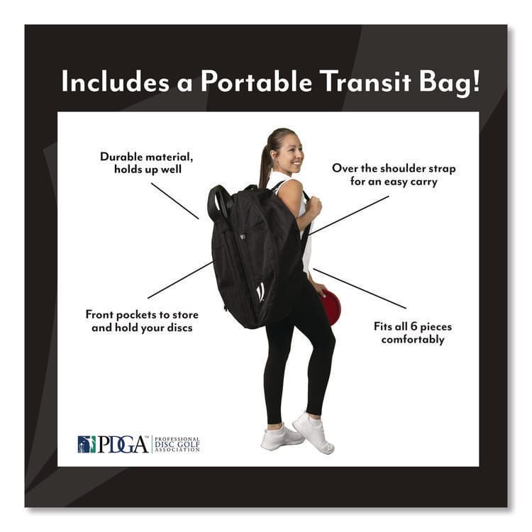 CHAGRINOVATIONS Disc Golf Target, 52.8" x 26" Diameter (CH7VX68230) thumbnail 2