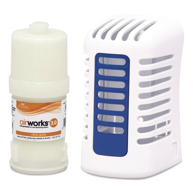 HOSPECO AirWorks 3.0 Passive Air Care Refill, Citrus Grove, 6/Box (HOSAWPA231BX) thumbnail 3