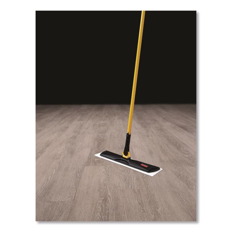 RUBBERMAID COMMERCIAL PROD. HYGEN Quick Connect Single-Sided Frame, 18w x 3 3/8d, Plastic, Black (RCPQ559BLA) thumbnail 2