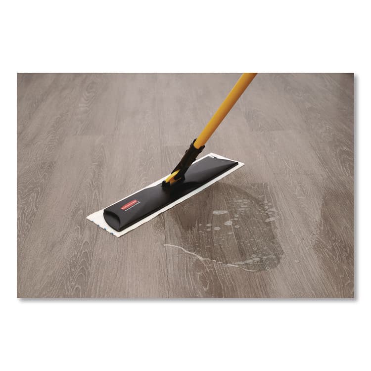 RUBBERMAID COMMERCIAL PROD. HYGEN Quick Connect Single-Sided Frame, 18w x 3 3/8d, Plastic, Black (RCPQ559BLA) thumbnail 3