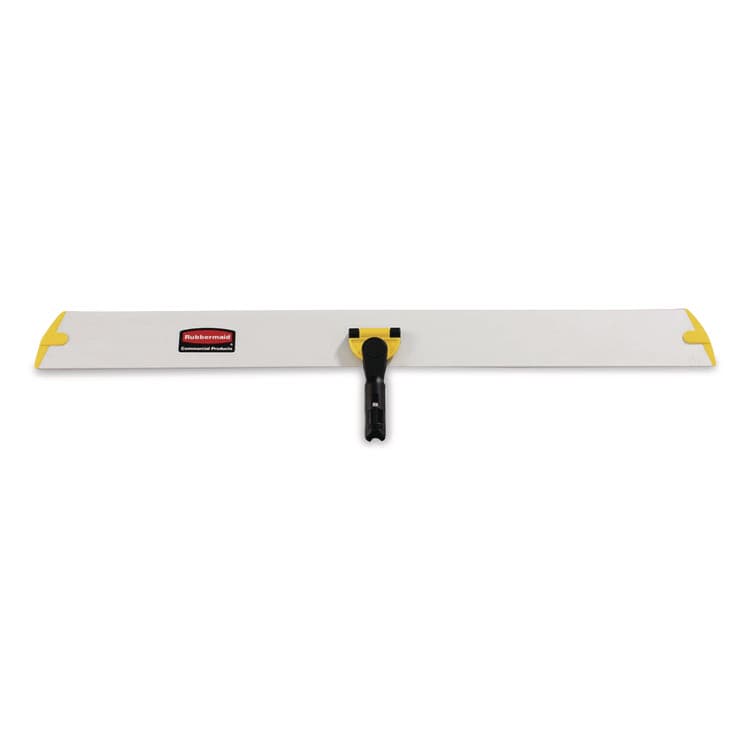 RUBBERMAID COMMERCIAL PROD. HYGEN Quick Connect Single-Sided Frame, 35" x 3", Yellow (RCPQ580YEL) thumbnail 2