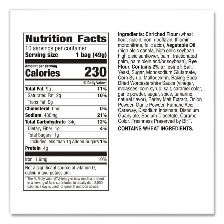 GENERAL MILLS Club Mix, Zesty Original, 1.75 oz Packet, 42/Carton (GNM49448) thumbnail 4