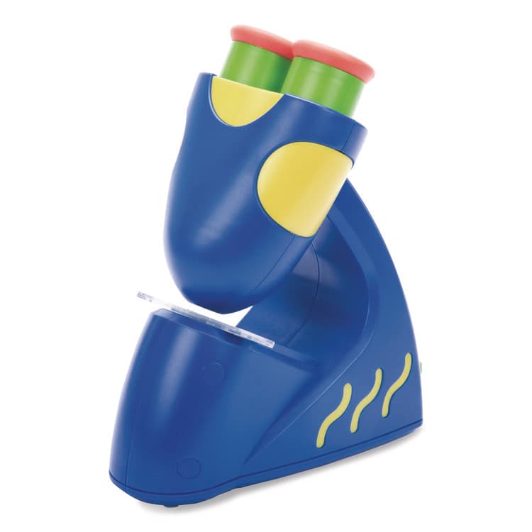 EDUCATIONAL INSIGHTS, GeoSafari Jr. Talking Microscope, Ages 3 and Up, 5x Magnification, Blue (EII8801) thumbnail 4