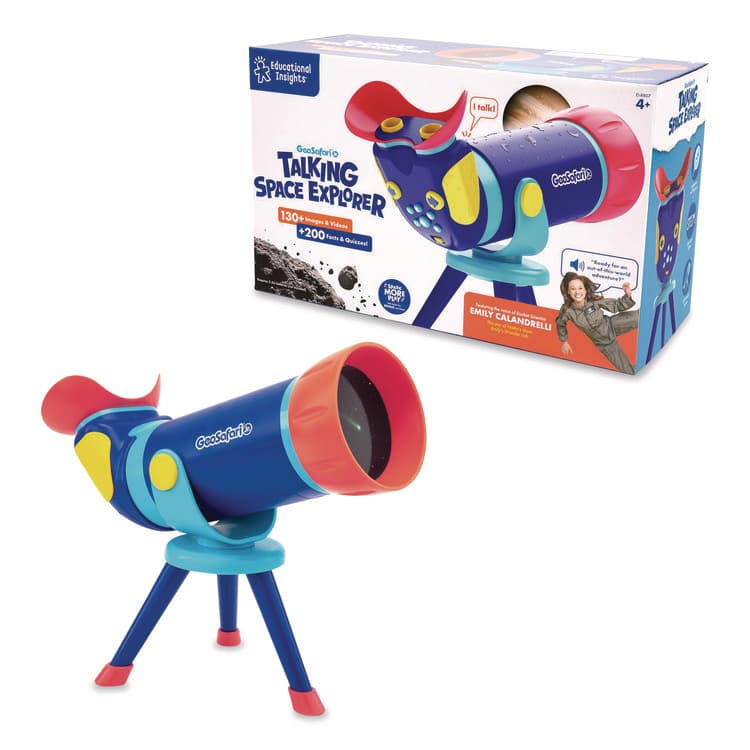 EDUCATIONAL INSIGHTS, GeoSafari Jr. Talking Space Explorer, Ages 4 and Up (EII8807)