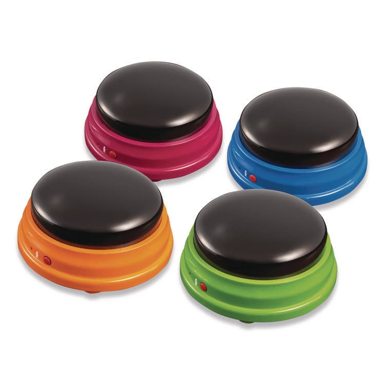 LEARNING RESOURCES Recordable Answer Buzzers, Ages 3 and Up, 4 Buzzers (LRNLER3769) thumbnail 2