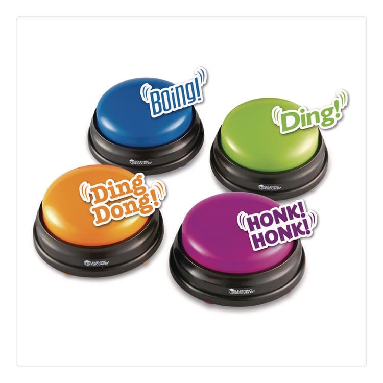 LEARNING RESOURCES Answer Buzzers, Ages 3 and Up, 4 Buzzers (LRNLER3774) thumbnail 4