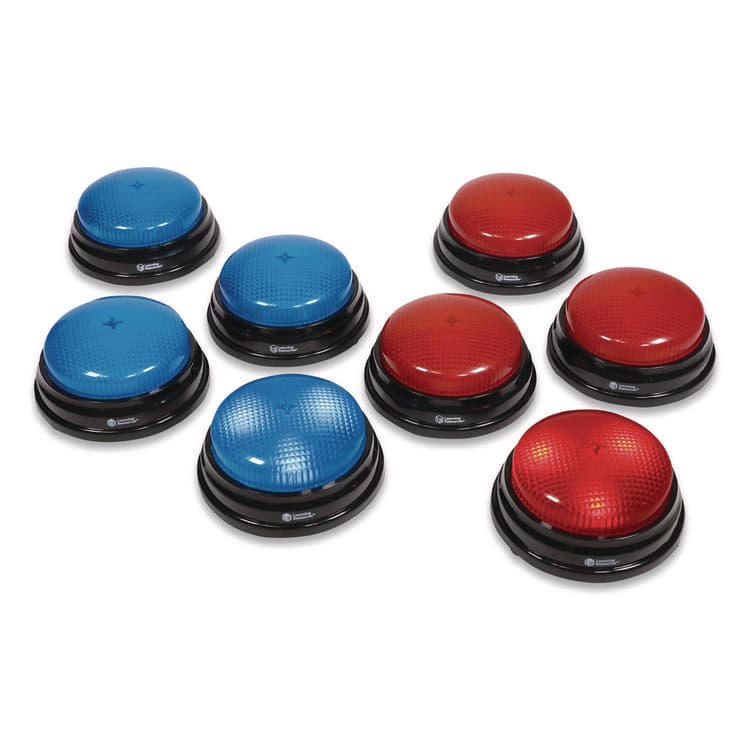 LEARNING RESOURCES Team Answer Buzzers, Ages 3 and Up, 4 Buzzers (LRNLER3780) thumbnail 3