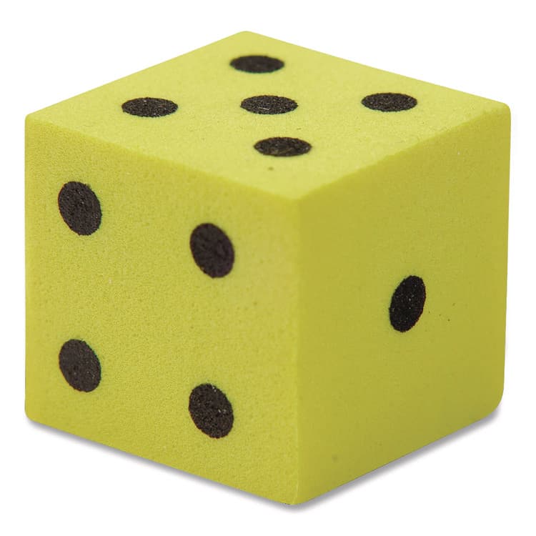 LEARNING RESOURCES Soft Foam Dot Dice, Grades Pre-K to 1, 200 Pieces (LRNLER6351) thumbnail 4