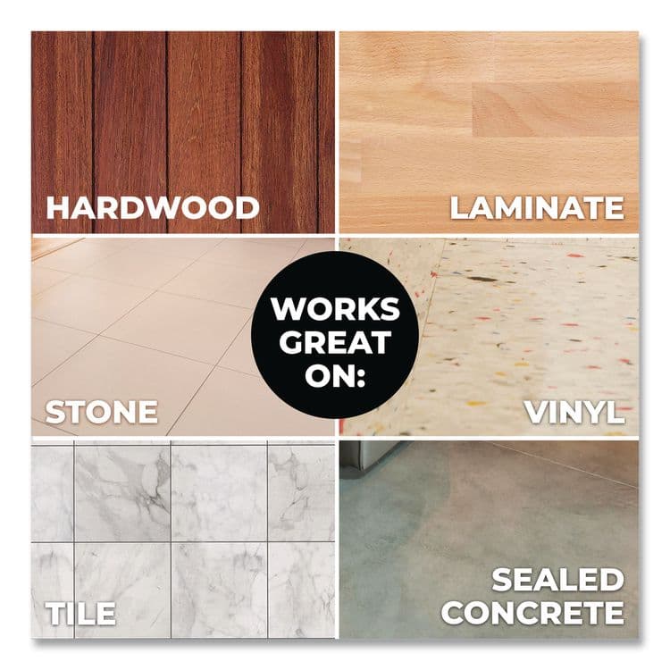 SUNSHINE MAKERS, . Pro Hard Floor Cleaner, Lemon Verbena, 1 gal Bottle, 4/Carton (SMP0505128) thumbnail 3