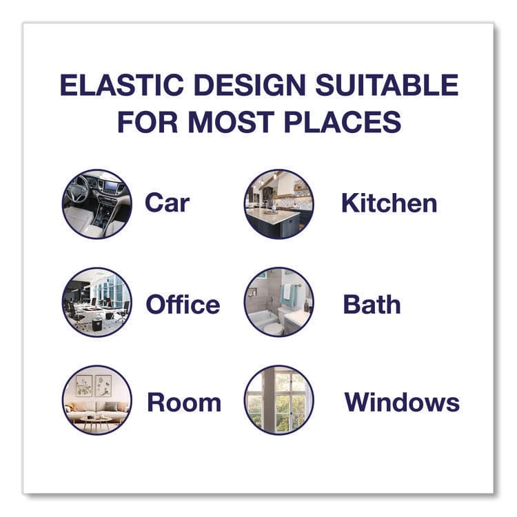 CHAGRINOVATIONS Chenille Scrubbing Mitts, Blue, 2 Mitts (CH7TU05721) thumbnail 4