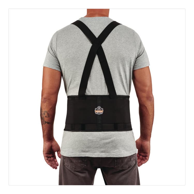 ERGODYNE CORPORATION ProFlex 1650 Economy Elastic Back Support Brace, 2X-Large, 42" to 46" Waist, Black (EGO11096) thumbnail 3