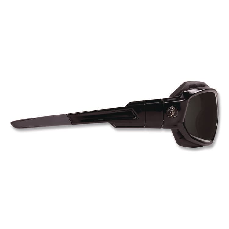 ERGODYNE CORPORATION Skullerz Loki Safety Glasses/Goggles, Black Full Frame, Smoke Dual Lens (EGO56030) thumbnail 4