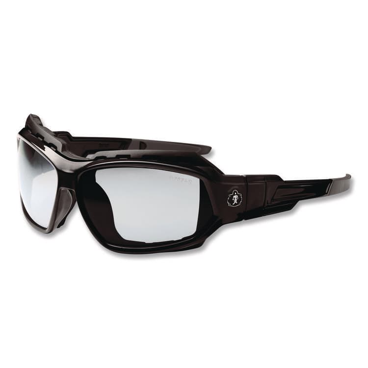ERGODYNE CORPORATION Skullerz Loki Safety Glasses/Goggles, Black Full Frame, Clear Dual I/O Lens (EGO56080) thumbnail 2