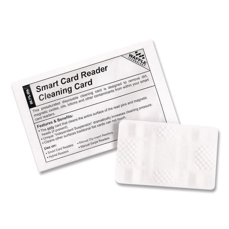 TST/IMPRESO, . Magnetic Card Reader Cleaning Cards, 2.1" x 3.35", 50/Carton (IPS2391)