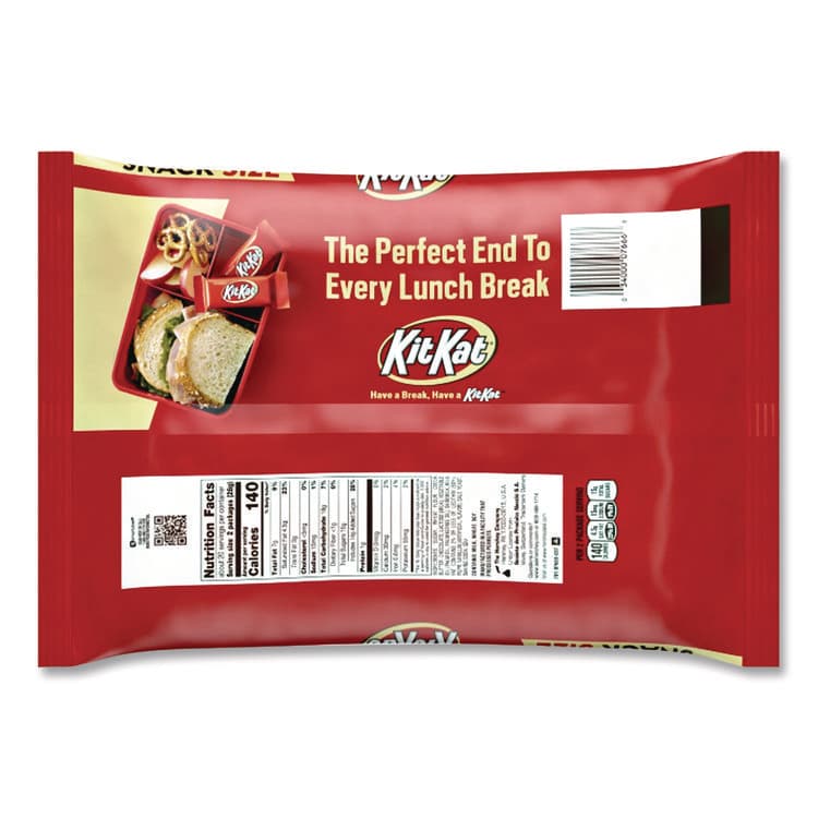 THE HERSHEY COMPANY Snack Size, Crisp Wafers in Milk Chocolate, 20.1 oz Bag (KKT07668EA) thumbnail 2