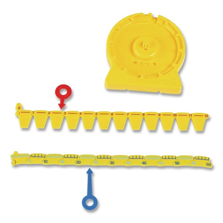 LEARNING RESOURCES NumberLine Clock Set, Grades K to 4, 6 Pieces (HDM92287) thumbnail 2