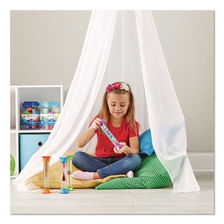 LEARNING RESOURCES Sensory Fidget Tubes, Ages 3 and Up, Assorted Colors, 4 Pieces (HDM92419) thumbnail 3