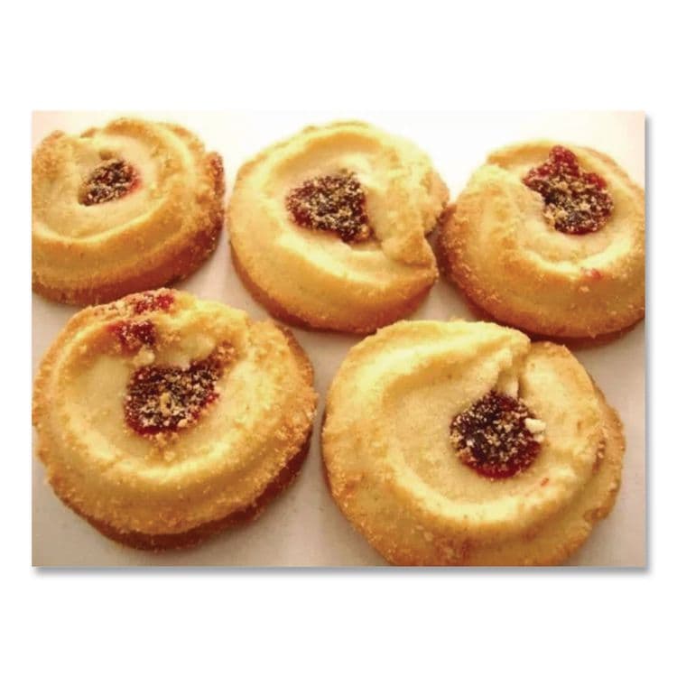 BISCOMERICA CORP. Premium Berry Jam Shortbread Cookies, Strawberry, 2 oz, 36/Carton (KNOBIS59637) thumbnail 4