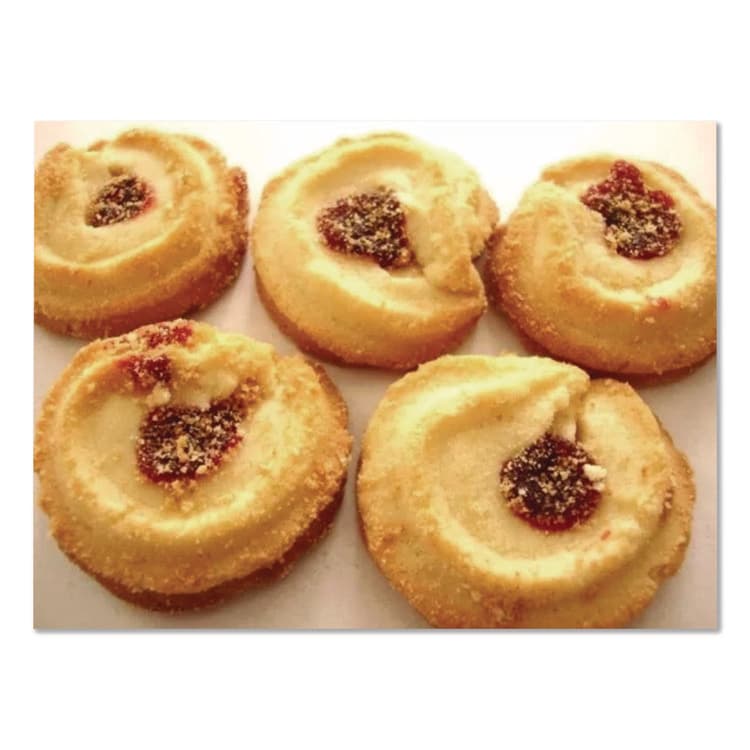 BISCOMERICA CORP. Premium Berry Jam Shortbread Cookies, Raspberry and Strawberry Variety, 2 oz Pack, 36 Packs/Carton (KNOBIS59638) thumbnail 4