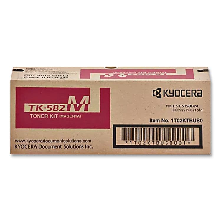 MITA TK582M High-Yield Toner, 2,800 Page-Yield, Magenta (KYOTK582M) thumbnail 2