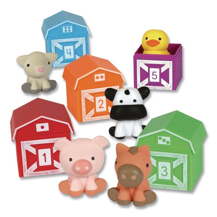 LEARNING RESOURCES Peekaboo Learning Farm, Pre-K to K, 10 Pieces (LRNLER6805) thumbnail 3