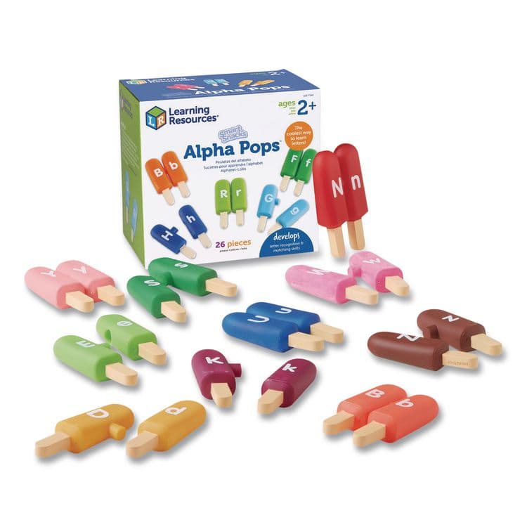 LEARNING RESOURCES Smart Snacks Alpha Pops, Pre-K, 26 Pieces (LRNLER7345) thumbnail 2