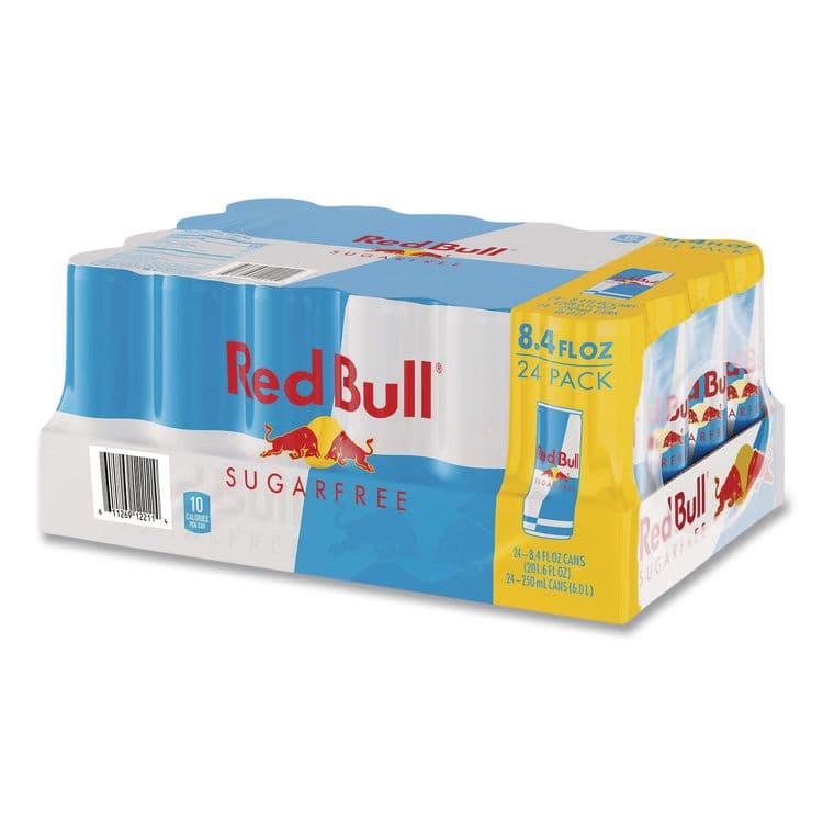 RED BULL GMBH Energy Drink, Sugar-Free, 8.4 oz Can, 24/Carton (RDB122114) thumbnail 3