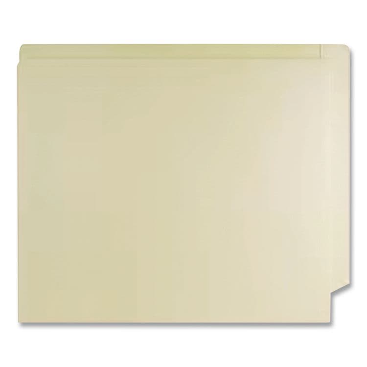 WESTERN STATES ENVELOPE CO Economy End Tab File Folder, Straight Tabs, Letter Size, 0.75" Expansion, Manila, 100/Box (MAQ52383) thumbnail 3