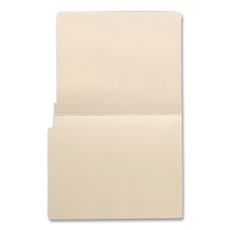 WESTERN STATES ENVELOPE CO Economy End Tab File Folder, Straight Tabs, Letter Size, 0.75" Expansion, Manila, 100/Box (MAQ52383) thumbnail 4