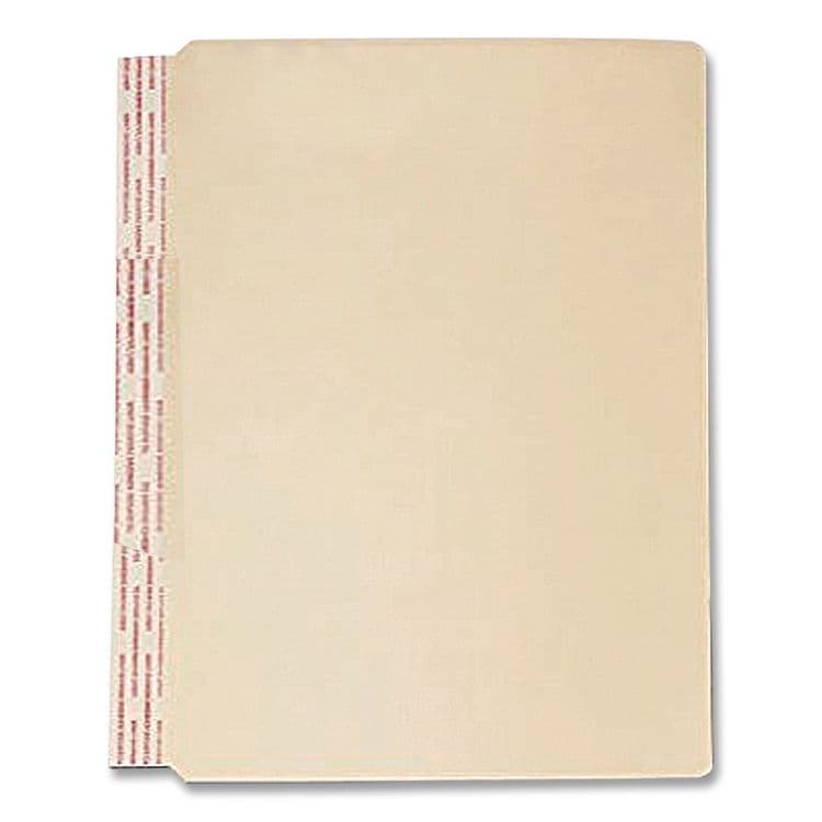 WESTERN STATES ENVELOPE CO Standard Side-Flap Classification Folder Dividers, Fasteners, Letter Size, Manila, 100/Box (MAQ31400) thumbnail 2