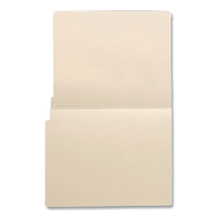 WESTERN STATES ENVELOPE CO Economy End Tab File Folder, Straight Tabs, Letter Size, 0.75" Expansion, Manila, 50/Box (MAQ31455) thumbnail 4