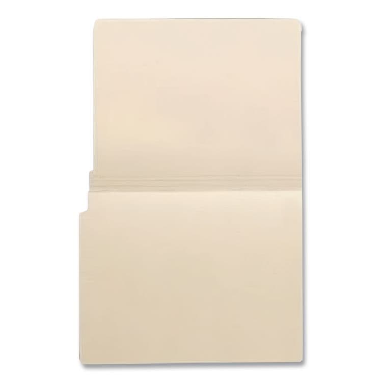 WESTERN STATES ENVELOPE CO Economy End Tab File Folder, Straight Tabs, Letter Size, 0.75" Expansion, 100/Box (MAQ31456) thumbnail 4