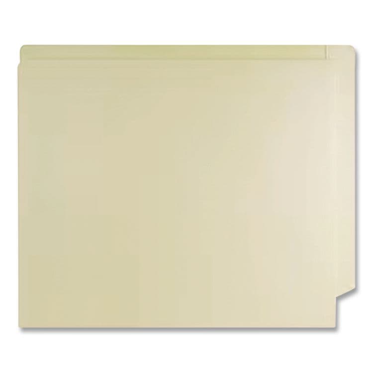 WESTERN STATES ENVELOPE CO Economy End Tab File Folder, Straight Tabs, Letter Size, 0.75" Expansion, Manila, 500/Box (MAQ31456B) thumbnail 2