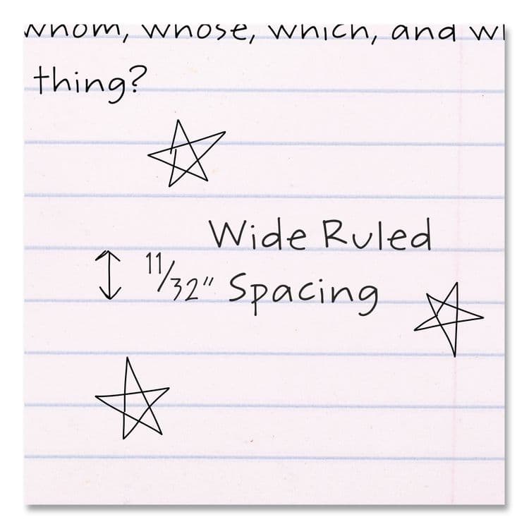 MEAD PRODUCTS Composition Book, Wide/Legal Rule, Black Cover, (100) 9.75 x 7.5 Sheets (MEA09910) thumbnail 3