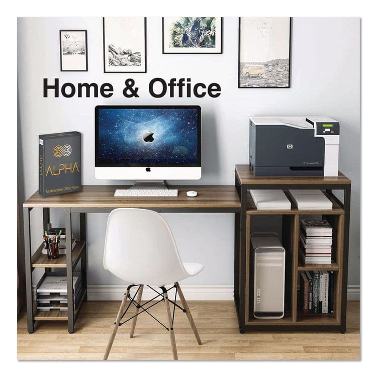 LIBERTY PAPER Office Paper, 92 Bright, 20 lb Bond, 8.5 x 11, White, 500 Sheets/Ream,10 Reams/Carton, 40 CT/Pallet, 21 Pallets/Truckload (LPPALPHA811WT1) thumbnail 2