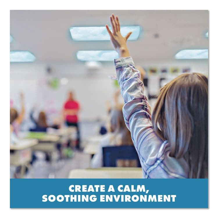 EDUCATIONAL INSIGHTS, Light Filters, Rectangular, Calming Clouds, 4 ft x 2 ft, Blue/White, 4 Filters (EII1235) thumbnail 3