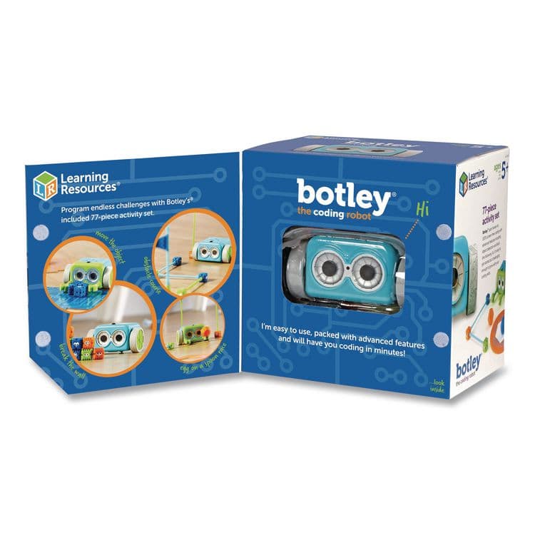 LEARNING RESOURCES Botley the Coding Robot Activity Set, Grades K to 4, 77 Pieces (LRNLER2935) thumbnail 2