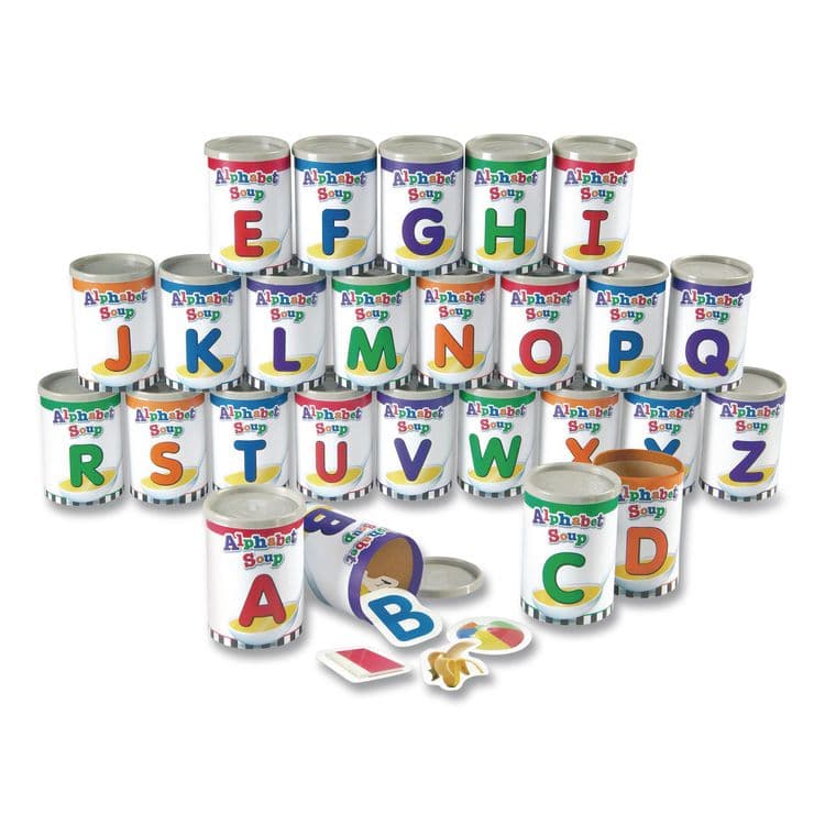 LEARNING RESOURCES Alphabet Soup Sorters, Pre-K to K, 208 Pieces (LRNLER6801) thumbnail 3