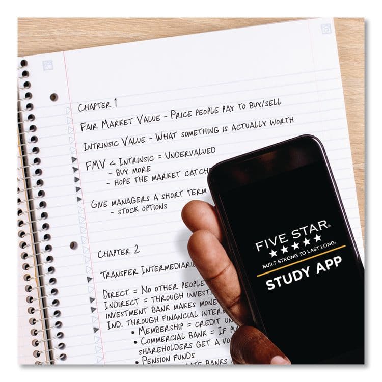 MEAD PRODUCTS Wirebound Notebook, 3-Subject, Medium/College Rule, Randomly Assorted Cover Color, (150) 11 x 8.5 Sheets (MEA06210) thumbnail 3