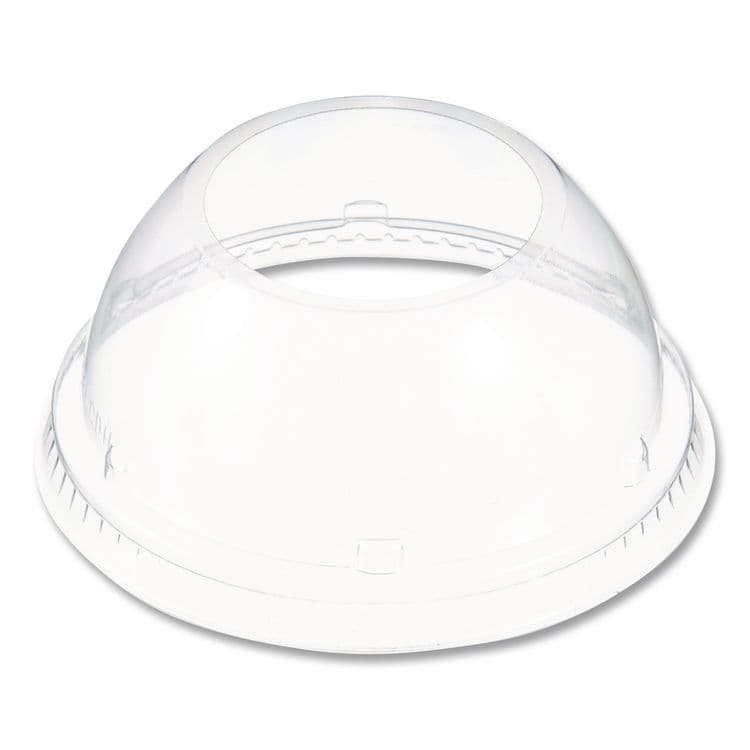 DART Dome-Top Sundae/Cold Cup Lids, Fits 12 oz to 24 oz Cold Cups, Plastic, Clear, 1,000/Carton (DCC16LCDHX)