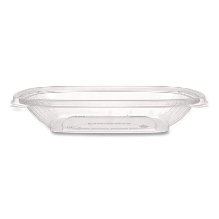 DART Square Plastic Bowls, 24 oz, 5 x 5 x 1.99, Clear, Plastic, 63 Bowls/Sleeve, 4 Sleeves/Carton (DCCC24SB)