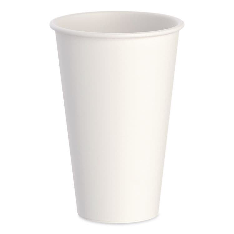 DART Thermoguard Insulated Paper Hot Cups, 16 oz, White Sustainable Forest Design, 30/Pack (SCCDWTG16WPK)