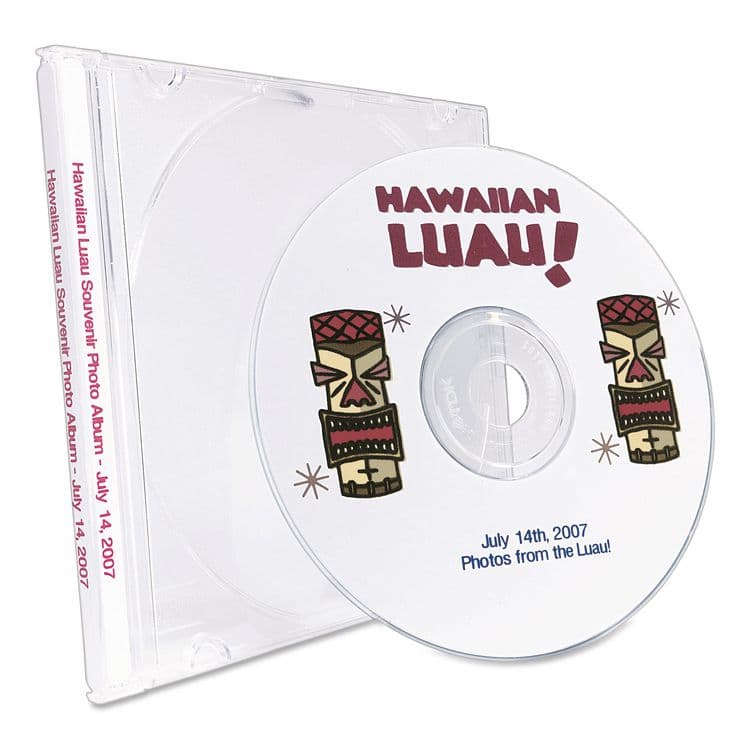 AVERY PRODUCTS CORPORATION Inkjet CD Labels, Matte White, 100/Pack (AVE8691) thumbnail 3