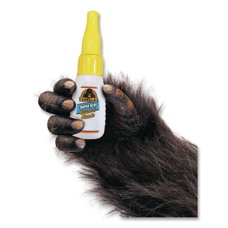GORILLA GLUE COMPANY Super Glue with Brush and Nozzle Applicators, 0.35 oz, Dries Clear (GOR7500101) thumbnail 3