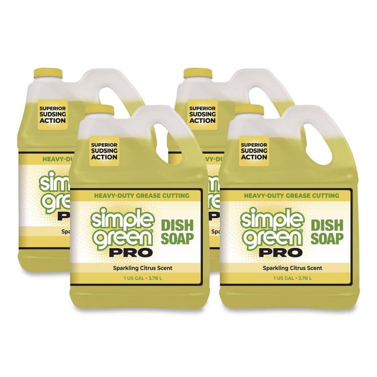 SUNSHINE MAKERS, . Pro Dish Soap, Sparkling Citrus Scent, 1 gal Bottle, 4/Carton (SMP4101128)